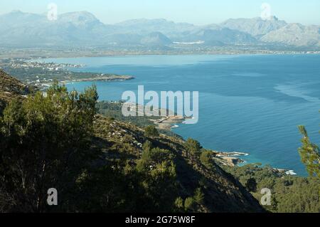 Atalaya de Alcudia, Maiorca, Isole Baleari Foto Stock