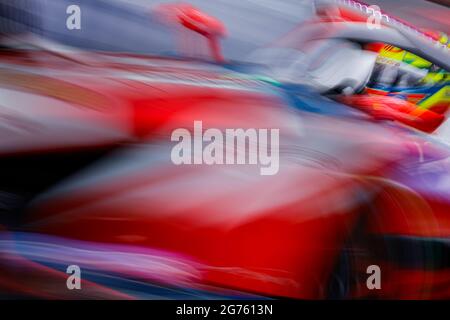 New York, Stati Uniti. 11 luglio 2021. Durante l'ePrix di New York City 2021, 6° incontro del Campionato del mondo di Formula e 2020-21, sul circuito di Brooklyn Street dal 10 al 11 luglio, a New York, USA - Foto François Flamand / DPPI Credit: DPPI Media/Alamy Live News Foto Stock