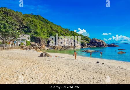 Surat Thani Thailandia 26. Maggio 2018 fantastica vista panoramica da Silver Beach su Koh Samui in Thailandia. Foto Stock