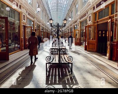 Russia, la galleria commerciale di San Pietroburgo Foto Stock