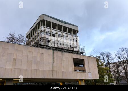 Rathaus Marl, municipio, Marl, Nord Reno-Westfalia, Germania Foto Stock