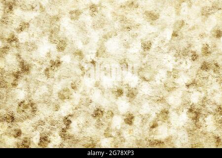Giapponese beige colore carta texture sfondo o naturale grunge tela astratta, immagine antica Foto Stock