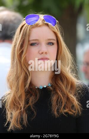 12 luglio 2021, Cannes, Provenza Alpi Costa Azzurra, Francia: Bella MANCANZA durante la fotocellula 'Animal' come parte del 74a edizione del Festival di Cannes il 12 luglio 2021 a Cannes, Francia (Credit Image: © Mickael Chavet via ZUMA Wire) Foto Stock