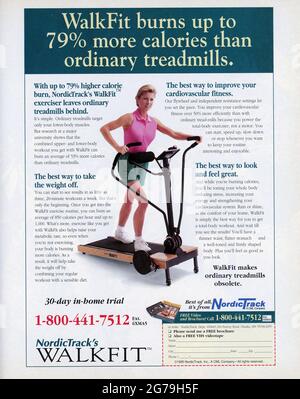 Pubblicità a pagina intera da Life Magazine, numero di gennaio 1995, The Year in Pictures of 1994, USA Foto Stock