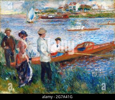 Arsmen a Chatou di Pierre Auguste Renoir (1841-1919), olio su tela, 1879 Foto Stock