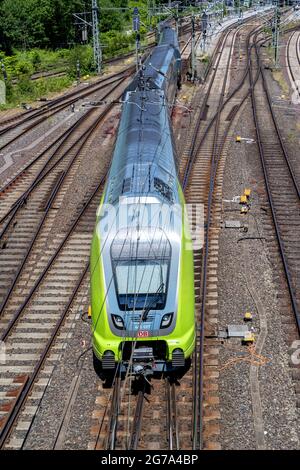 DB Regio Bombardier Twindexx Vario treno in LIVREA NAH.SH Foto Stock