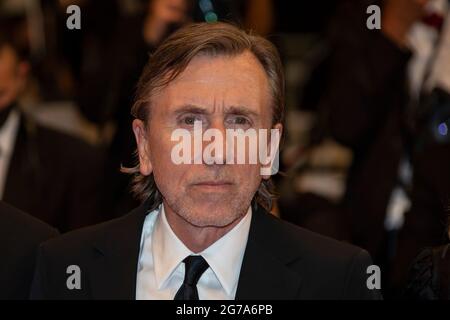 Francia. 11 Luglio 2021. Tim Roth partecipa alla proiezione "Bergman Island" durante il 74a edizione del Festival del Cinema di Cannes il 11 luglio 2021 a Cannes, Francia. Franck Bonham/imageSPACE /Sipa USA Credit: Sipa USA/Alamy Live News Foto Stock