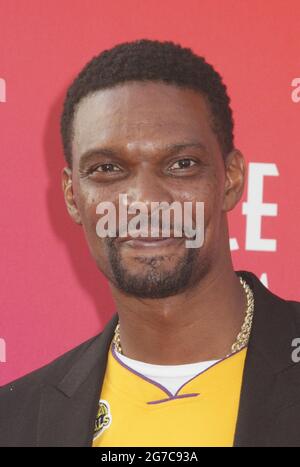 Los Angeles, California, Stati Uniti. 12 luglio 2021. Chris Bosh 07/12/2021 la prima mondiale di "Space Jam: A New Legacy" si è tenuta alla L.A. Live Regal Cinemas a Los Angeles, CA Photo by Izumi Hasegawa/HollywoodNewsWire.net Credit: Hollywood News Wire Inc./Alamy Live News Foto Stock