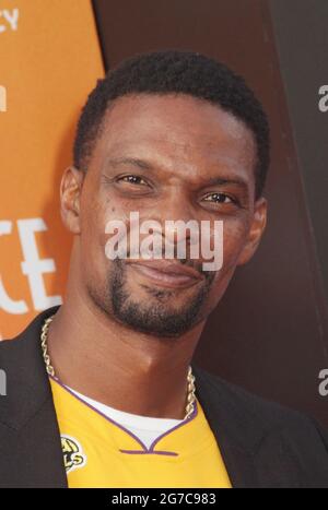 Los Angeles, California, Stati Uniti. 12 luglio 2021. Chris Bosh 07/12/2021 la prima mondiale di "Space Jam: A New Legacy" si è tenuta alla L.A. Live Regal Cinemas a Los Angeles, CA Photo by Izumi Hasegawa/HollywoodNewsWire.net Credit: Hollywood News Wire Inc./Alamy Live News Foto Stock