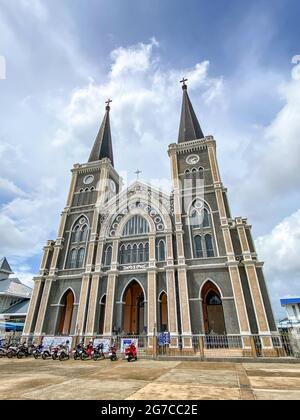 Cattedrale dell'Immacolata Concezione a Chanthaburi, Thailandia Foto Stock