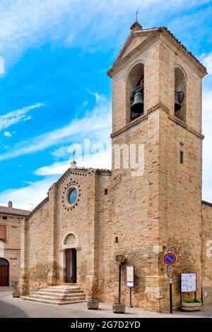 Chiesa parrocchiale di San Nicola di Bari, Atri, Italia Foto Stock