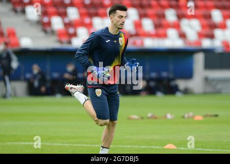 Andrei Vlad - squadra nazionale di calcio rumena Foto Stock