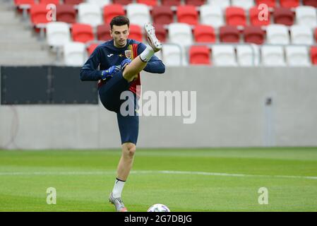 Andrei Vlad - squadra nazionale di calcio rumena Foto Stock