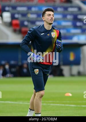 Andrei Vlad - squadra nazionale di calcio rumena Foto Stock