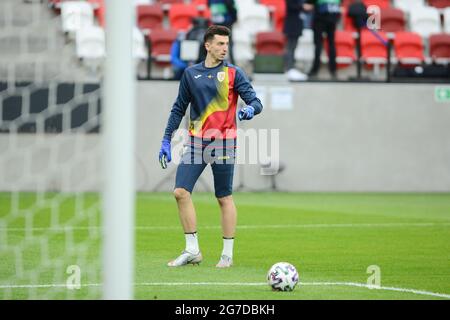 Andrei Vlad - squadra nazionale di calcio rumena Foto Stock