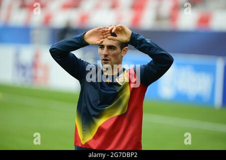 Alexandru Pascanu - Romania U21 Nazionale Foto Stock