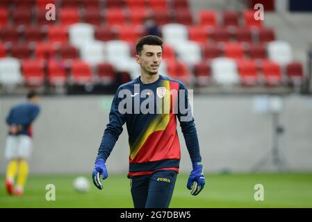 Andrei Vlad - squadra nazionale di calcio rumena Foto Stock