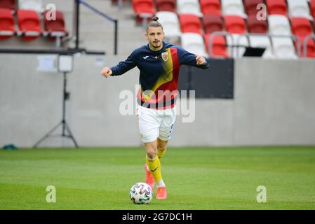 Radu Dragusin Romania U21 squadra di calcio Foto Stock