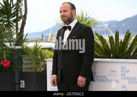 13 luglio 2021, Cannes, Provence Alpes Cote d'Azur, Francia: Valdimar JOHANNSON durante la fotocellula 'AGNELLO' nell'ambito del 74a Festival annuale del Cinema di Cannes, il 11 luglio 2021 a Cannes, Francia (Credit Image: © Mickael Chavet via ZUMA Wire) Foto Stock