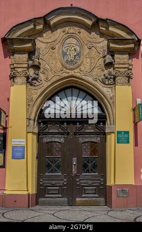 Swidnica Vecchia Piazza del mercato bassa Slesia Polonia Foto Stock