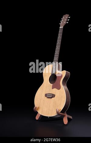 Chitarra acustica classica Foto Stock