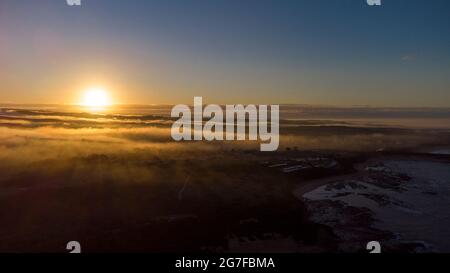 Alba a Kilcunda Foto Stock