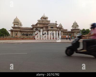 Albert Hall museo si trova a Jaipur, Rajasthan, India Foto Stock