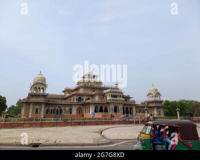 Albert Hall museo si trova a Jaipur, Rajasthan, India Foto Stock