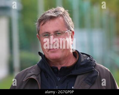 Ex discus Thrower tedesco Jürgen Schult al Schönebecker Solecup 2021 Foto Stock