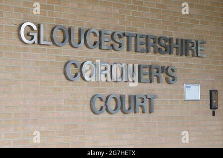 Gloucestershire Coroner's Court - Gloucestershire Coroners Service - Picture by Antony Thompson - Thousand Word Media, NO SALES, NO SYNDICATION. Con Foto Stock