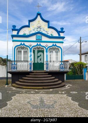 Império do Divino Espirito Santo de Vila Nova, Isola di Terceira Foto Stock