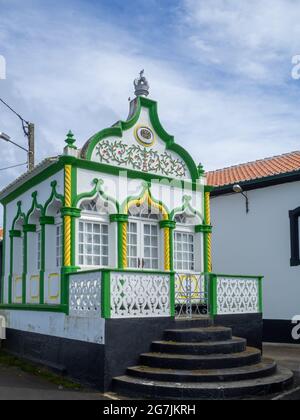 Império do Divino Espirito Santo de São Brás, Isola di Terceira Foto Stock