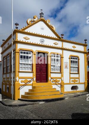 Império do Divino Espirito Santo dos Quatro Cantos, Angra do Heroismo, Isola di Terceira Foto Stock