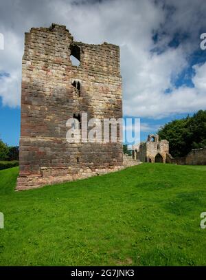 Castello ed altri Foto Stock