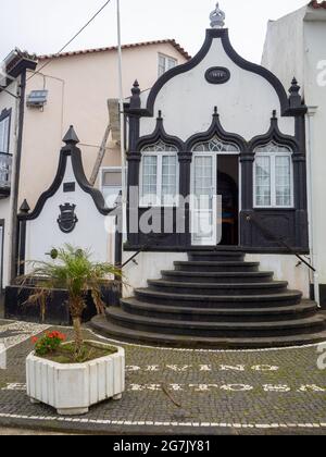 Império do Divino Espirito Santo de Agualva, Isola di Terceira Foto Stock