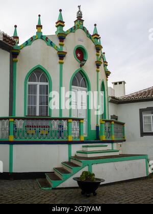 Império do Divino Espirito Santo da Serreta, Isola di Terceira Foto Stock