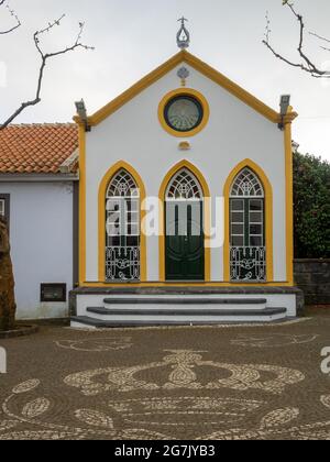 Império do Divino Espirito Santo de Santa Barbara, Isola di Terceira Foto Stock