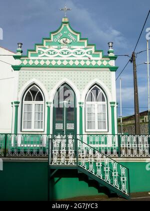 Império do Divino Espirito Santo de Altares, Isola di Terceira Foto Stock