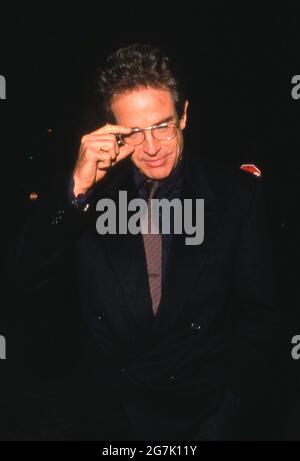 Warren Beatty Circa 1980's Credit: Ralph Dominguez/MediaPunch Foto Stock