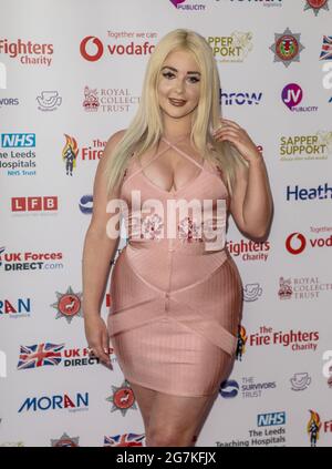 Londra, Regno Unito. 02 luglio 2021. Jodie Weston partecipa all'evento di beneficenza Sapper Support all'Army & Navy Club di St James' London. (Foto di Brett Cove/SOPA Images/Sipa USA) Credit: Sipa USA/Alamy Live News Foto Stock