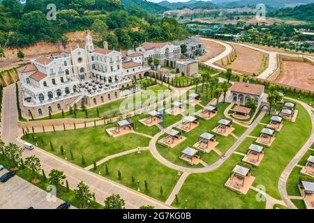 Castello di Bellagio a Pattaya, Chonburi, Thailandia Foto Stock