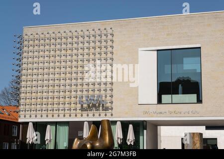 LWL, Museo d'Arte e Cultura, Münster, Nord Reno-Westfalia, Germania, Europa Foto Stock