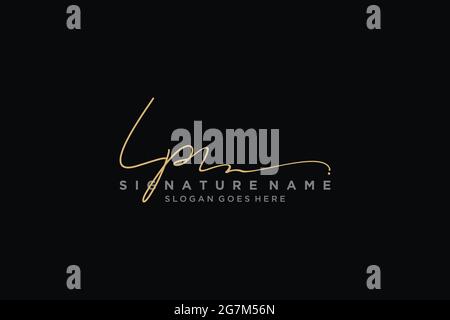 LP Letter Signature Logo Template Design elegante Logo simbolo modello simbolo icona vettoriale Illustrazione Vettoriale