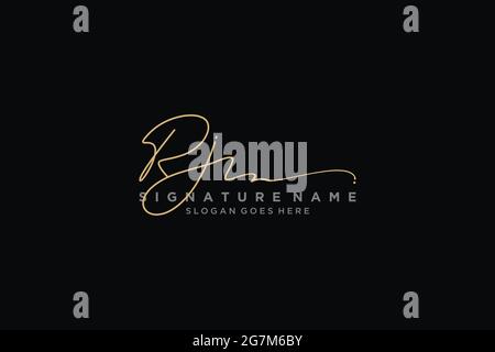 RJ Letter Signature Logo Template elegante design logo segno simbolo template icona vettoriale Illustrazione Vettoriale
