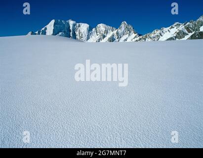 Nuova Zelanda. Westland. Ghiacciaio Franz Josef. Foto Stock