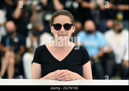 Ildiko Enyedi partecipa alla storia di mia moglie Photocall come parte del 74a Festival Internazionale del Cinema di Cannes, in Francia, il 15 luglio 2021. Foto di Aurore Marechal/ABACAPRESS.COM Foto Stock