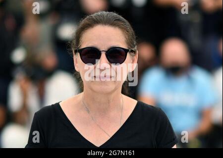 Ildiko Enyedi partecipa alla storia di mia moglie Photocall come parte del 74a Festival Internazionale del Cinema di Cannes, in Francia, il 15 luglio 2021. Foto di Aurore Marechal/ABACAPRESS.COM Foto Stock