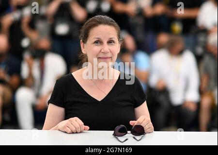 Ildiko Enyedi partecipa alla storia di mia moglie Photocall come parte del 74a Festival Internazionale del Cinema di Cannes, in Francia, il 15 luglio 2021. Foto di Aurore Marechal/ABACAPRESS.COM Foto Stock