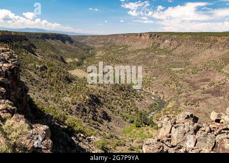 Cerro, New Mexico - Monumento Nazionale Rio Grande del Norte. Foto Stock