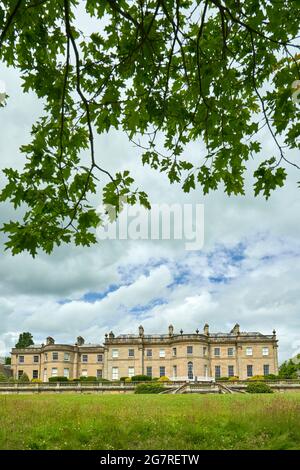 Manderston House, una residenza signorile ai confini scozzesi. Foto Stock